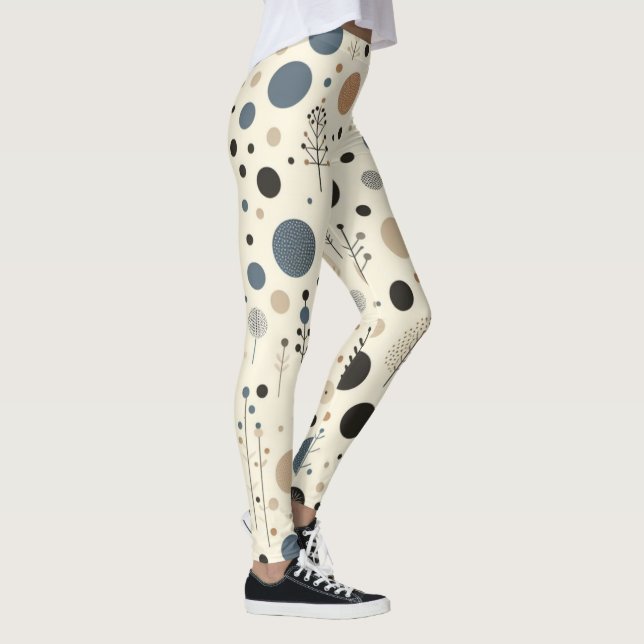 Leggings Bois Abstrait (Droite)