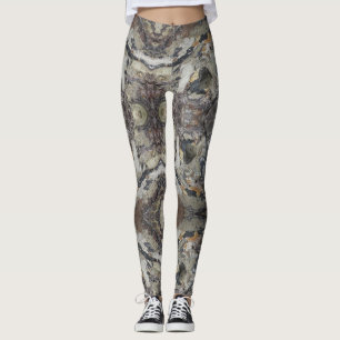 Leggings Bois d'Amérique - Photo Marbré