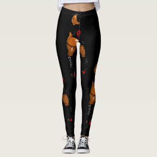 Leggings Bois d'ébène mince et collection du m