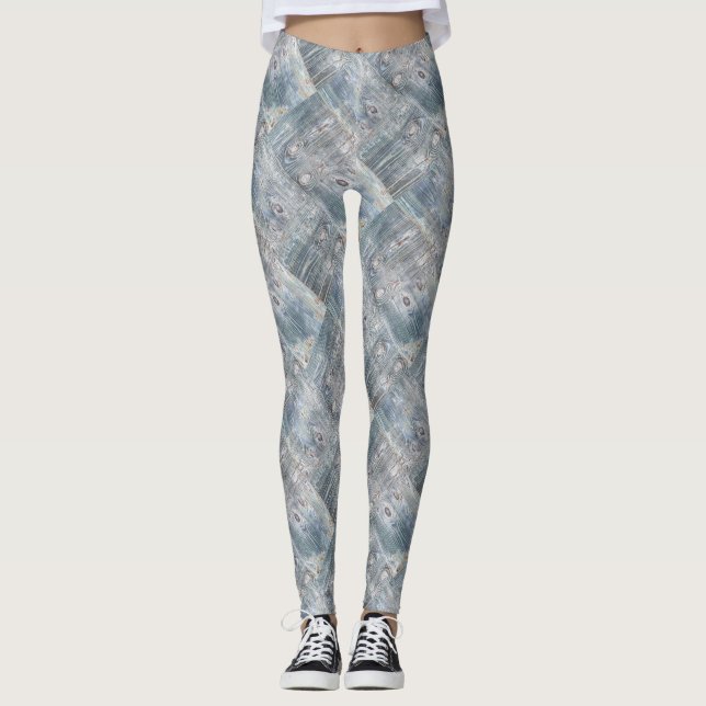 Leggings Bois vieux, bois ancien, bois vieilli, bois, bois (Devant)