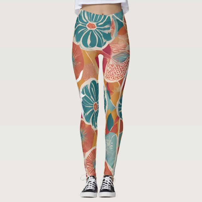 Leggings Bold Rules: A Clear, Striking Message (Devant)