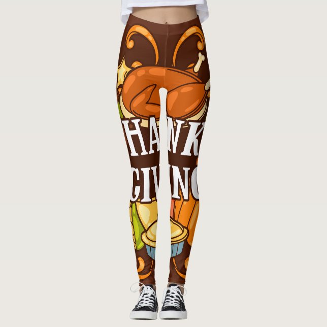 Leggings Bon thanksgiving (Devant)