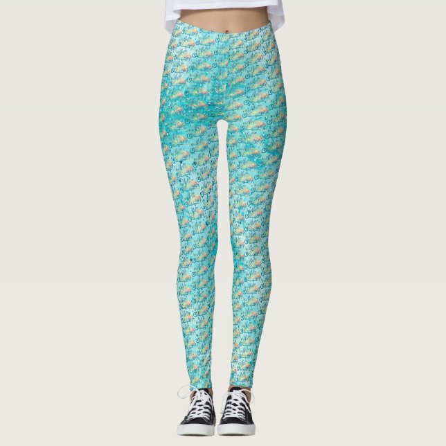 Leggings Bonjour l'été (Devant)