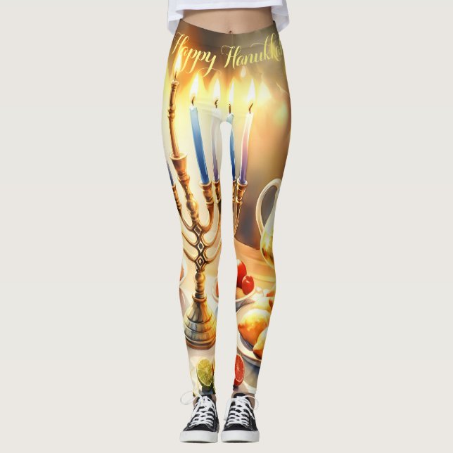 Leggings Bonne Hanoukka (Devant)