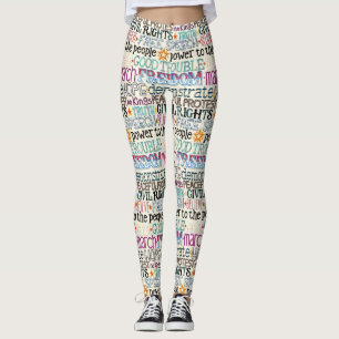 Leggings bonne typographie de trouble