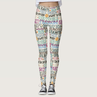 Leggings bonne typographie de trouble