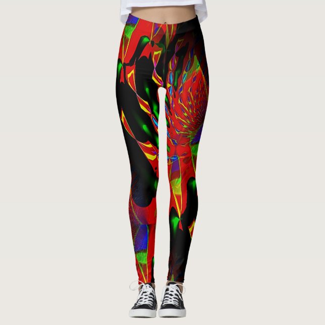 Leggings Bonnes vibrations (Devant)