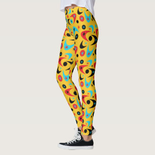 Leggings Boomerangs du milieu du siècle