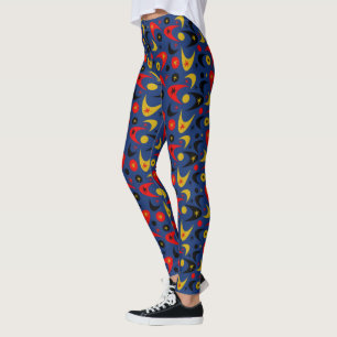 Leggings Boomerangs du milieu du siècle