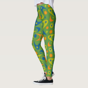 Leggings Boomerangs du milieu du siècle