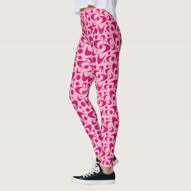 Leggings Boomerangs du milieu du siècle (Gauche)