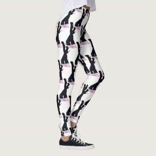 Leggings Boots de cuisse en cuir noir de hauteur Thunder_Co