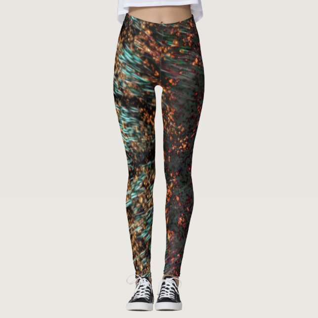Leggings Borealis de cuivre (Devant)