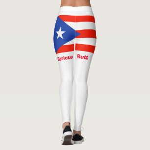 Leggings Boricua Butt ! Drapeau porto-ricain 4Julia