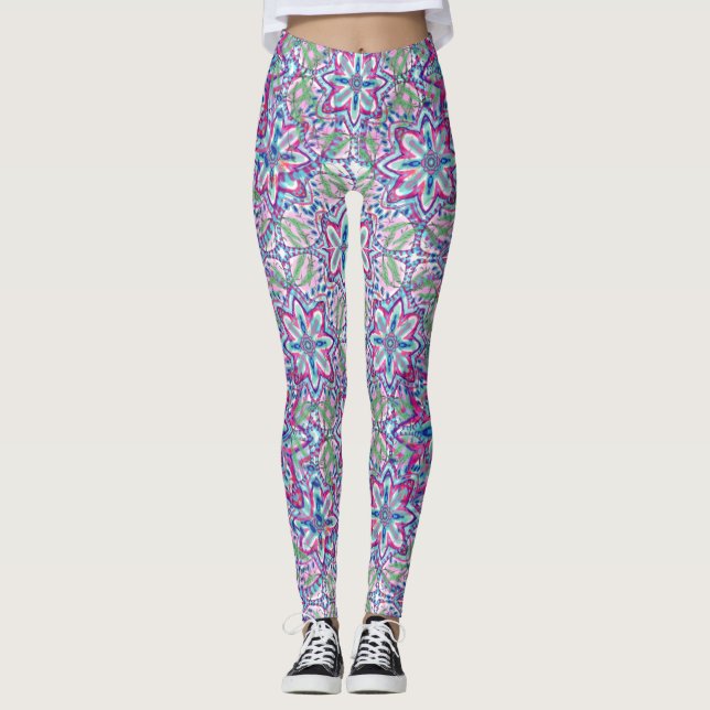 Leggings Botanique Kaleido Bloom (Devant)