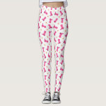 Leggings Botte de cowboy rose, Fun Cowgirl<br><div class="desc">Les jambes parfaites pour la cowgirl dans votre vie. Le design présente des bottes de cowboy roses et des étoiles dressées contre un arrière - plan blanc.  Idéal pour un rodéo,  un évènement équestre,  un entraînement ou une tenue de tous les jours.</div>