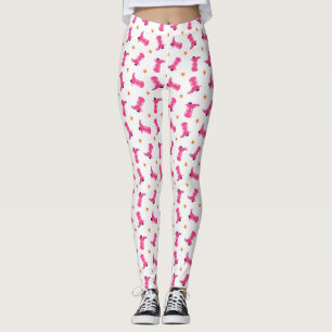 Leggings Botte de cowboy rose, Fun Cowgirl