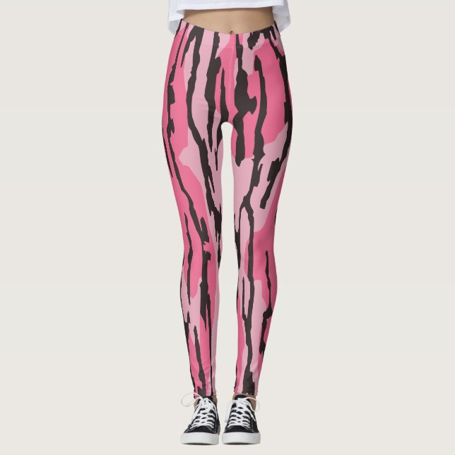 Leggings Bottomland camo fond rose Camo filles Camo (Devant)