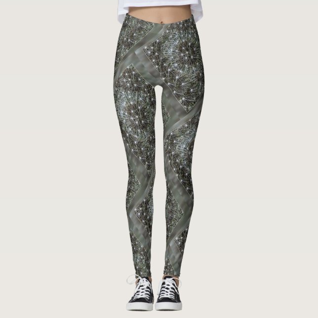 Leggings Bouffée de pissenlit (Devant)