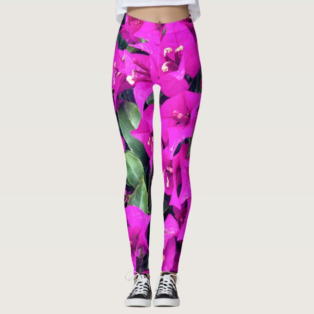 Leggings Bougainvillea (Devant)