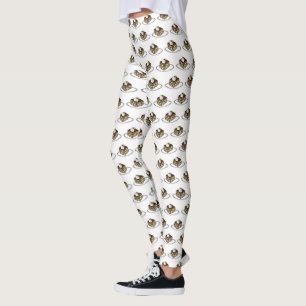 Leggings Boulangerie italienne Tiramisu Dessert de pâtisser