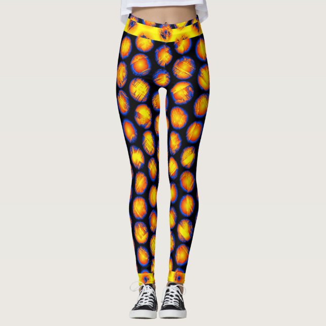 Leggings Boule de feu (Devant)