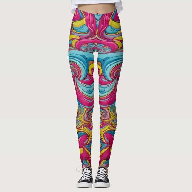 Leggings Boule de fleurs (Devant)