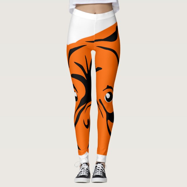 Leggings Bouledogue français (Devant)