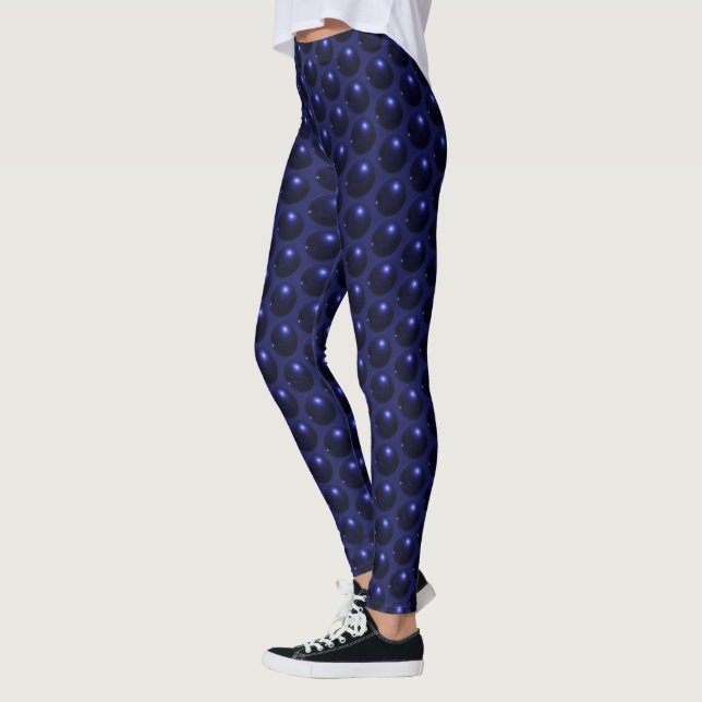 Leggings Boules bleues (Gauche)