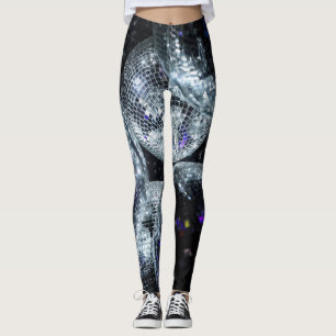 Leggings Boules Disco : Atmosphère Fête