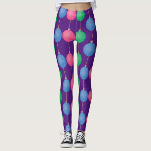 Leggings Boules d'ornement de l'arbre de Noël Thunder_Cove