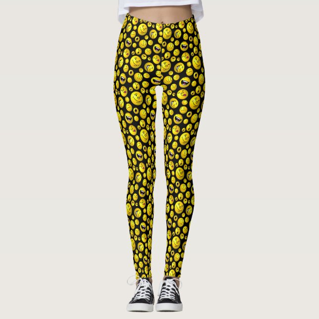Leggings Boules Emoji (Devant)