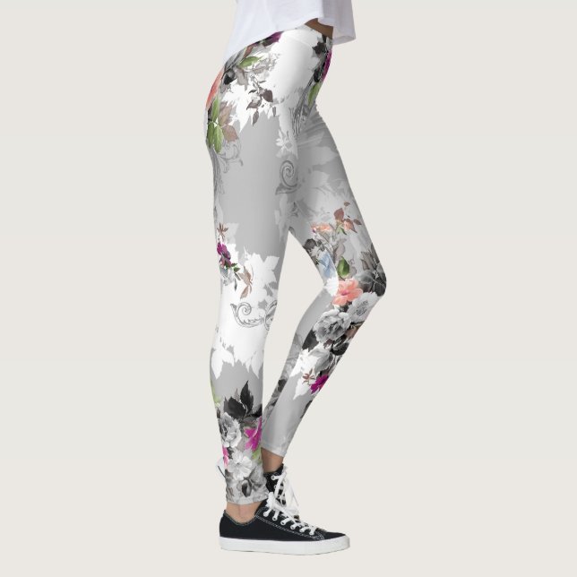 Leggings bouquet de fleurs (Droite)