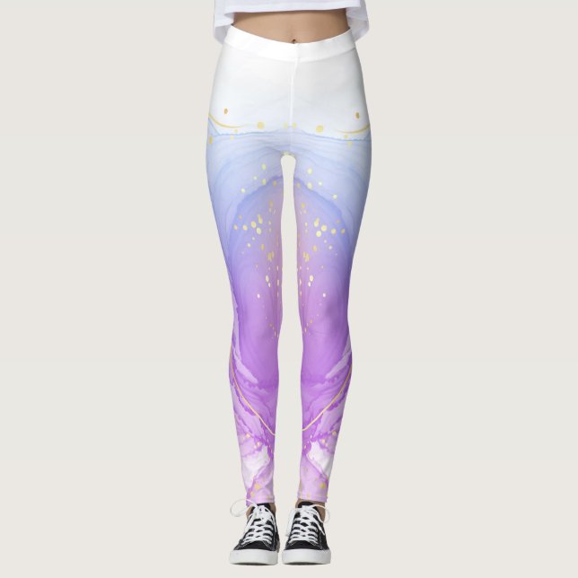 Leggings Bouquet Elégant sur mesure (Devant)