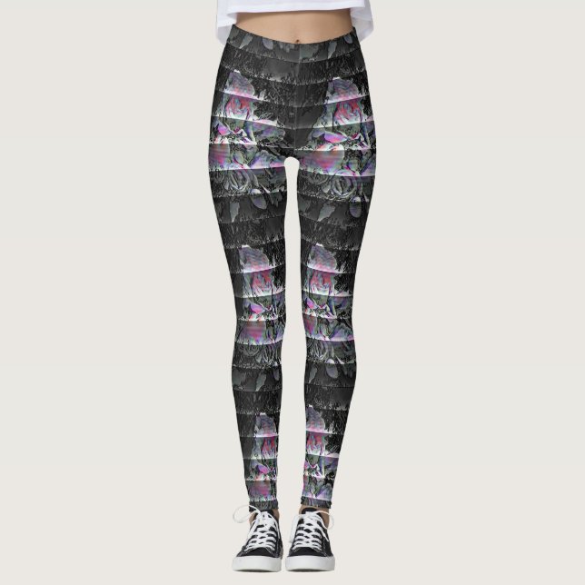 Leggings Bouquet Techno  (Devant)