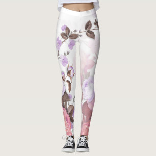 Leggings Bouquets de Roses 5