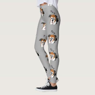 Leggings Boxer Endormi Chien Chiot Amateur D'animaux ZZZ An