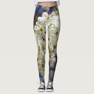 Leggings Bradford Pear Blooms