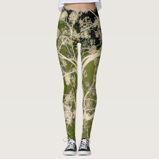 Leggings Branches à fleurs