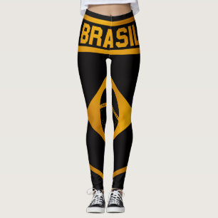 Leggings Brasil Emblem