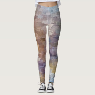Leggings Brick automne hiver Abstrait