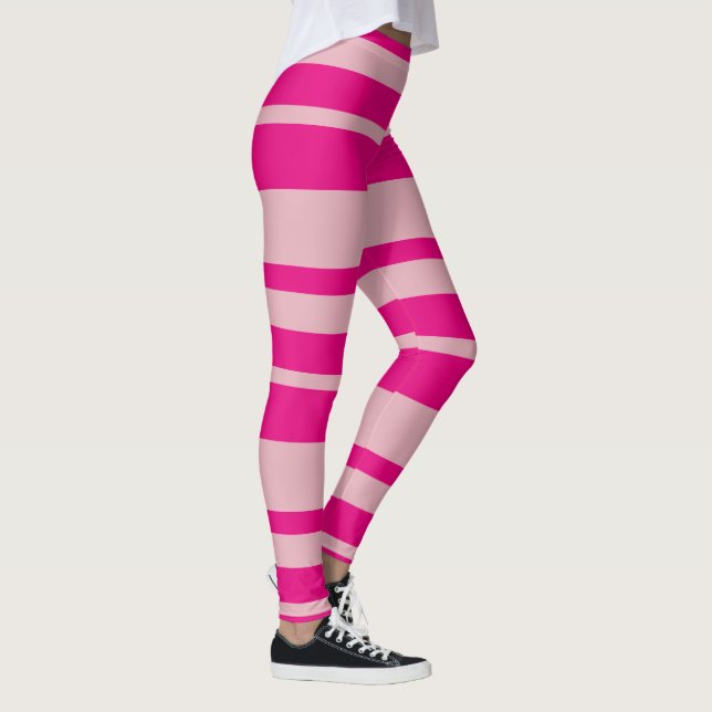 Leggings Bright Pink Stripe (Droite)