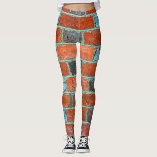 Leggings Briques Abstraites