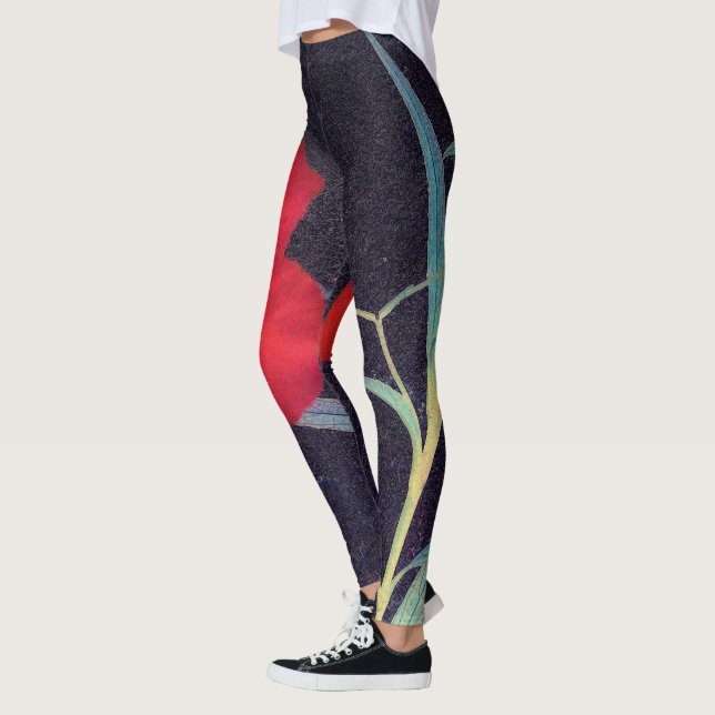 Leggings Brise rouge rustique (Gauche)