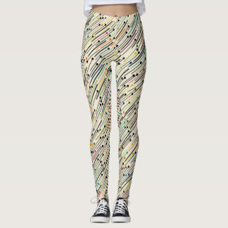 Leggings broches et aiguilles multiples