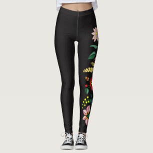 Leggings Broderie de Hongrois de Traditonal