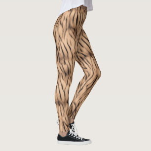 Leggings Bronze Léger Tiger Strip Safari Bronze Léger
