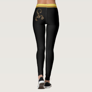 Leggings Bronze scorpion poisoneux insecte très venimeux
