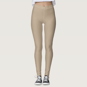 Leggings brown design sport women