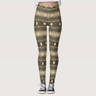 Leggings Brown dorés